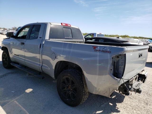 5TFRM5F15KX139057 - 2019 TOYOTA TUNDRA DOUBLE CAB SR/SR5 GRAY photo 2