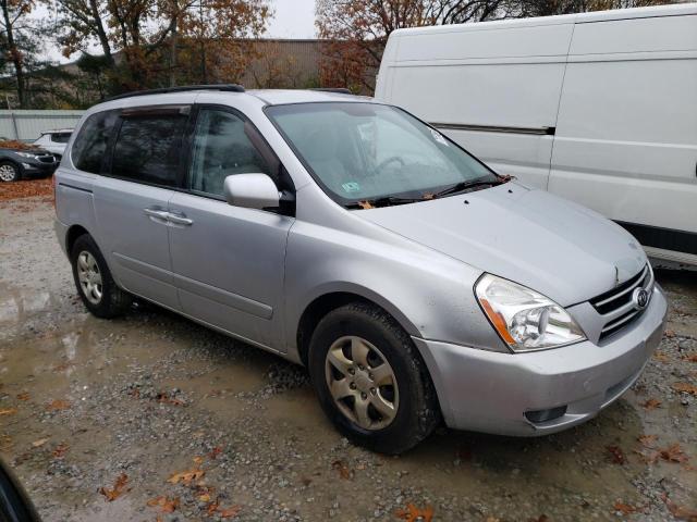 KNDMB133576143041 - 2007 KIA SEDONA EX SILVER photo 4