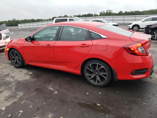 2HGFC2F80KH524288 - 2019 HONDA CIVIC SPORT RED photo 2