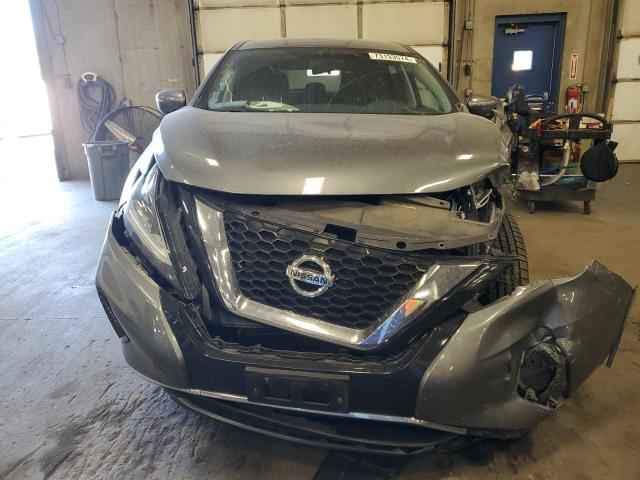 5N1AZ2MS8KN150859 - 2019 NISSAN MURANO S GRAY photo 5