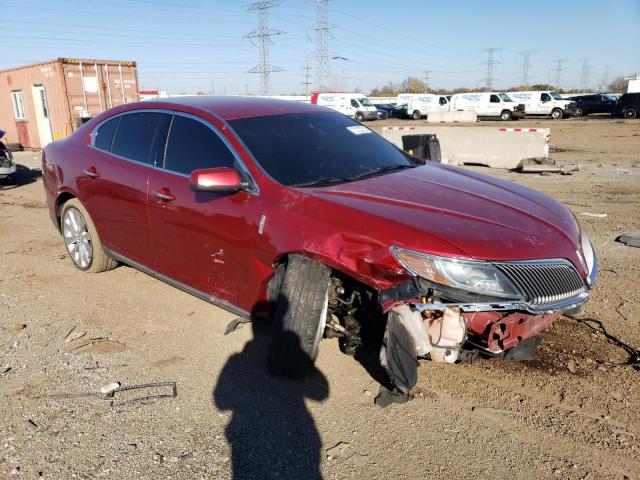 1LNHL9FT9EG600378 - 2014 LINCOLN MKS RED photo 4