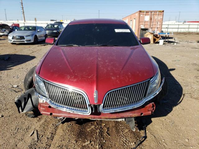 1LNHL9FT9EG600378 - 2014 LINCOLN MKS RED photo 5