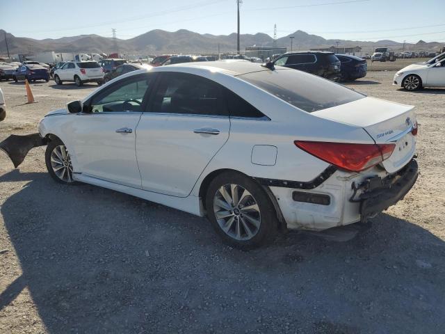 5NPEC4AC5EH841786 - 2014 HYUNDAI SONATA SE WHITE photo 2