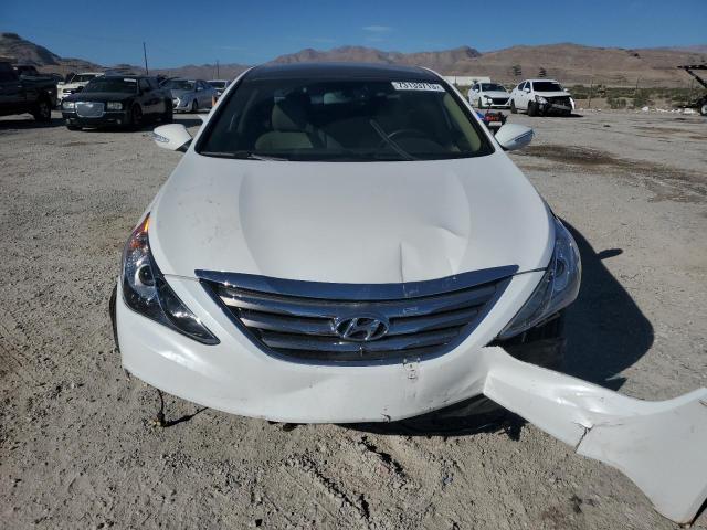 5NPEC4AC5EH841786 - 2014 HYUNDAI SONATA SE WHITE photo 5