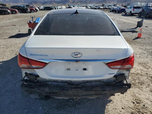 5NPEC4AC5EH841786 - 2014 HYUNDAI SONATA SE WHITE photo 6