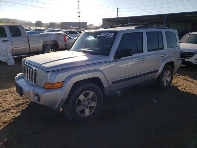 1J8HG48K57C690809 - 2007 JEEP COMMANDER SILVER photo 1