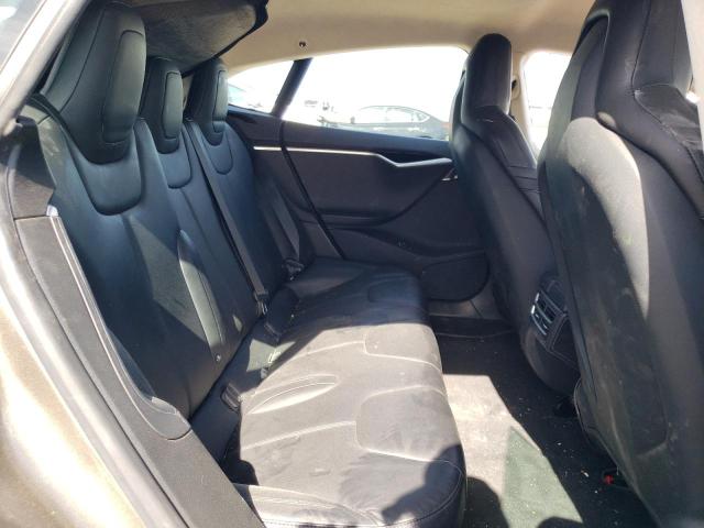 5YJSA1E24GF123365 - 2016 TESLA MODEL S Մոխրագույն լուսանկար 10