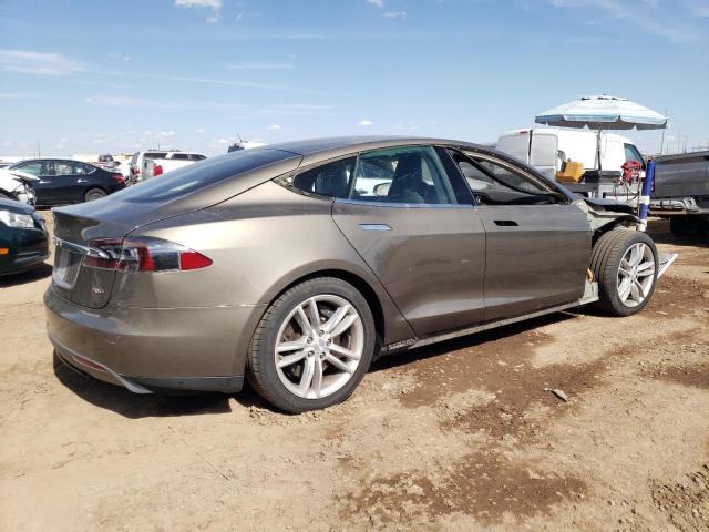 5YJSA1E24GF123365 - 2016 TESLA MODEL S Մոխրագույն լուսանկար 3