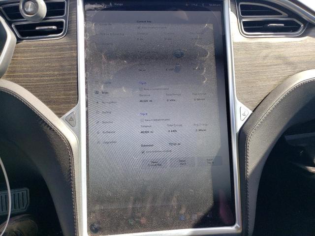 5YJSA1E24GF123365 - 2016 TESLA MODEL S Մոխրագույն լուսանկար 9