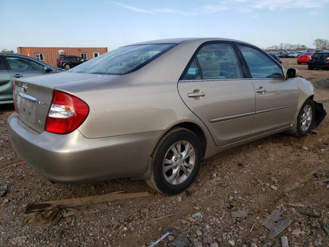 4T1BF32K74U588982 - 2004 TOYOTA CAMRY LE BEIGE photo 3