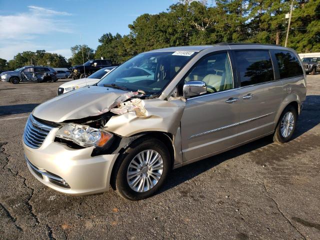 2C4RC1CG7DR779616 - 2013 CHRYSLER TOWN & COU TOURING L GOLD photo 1