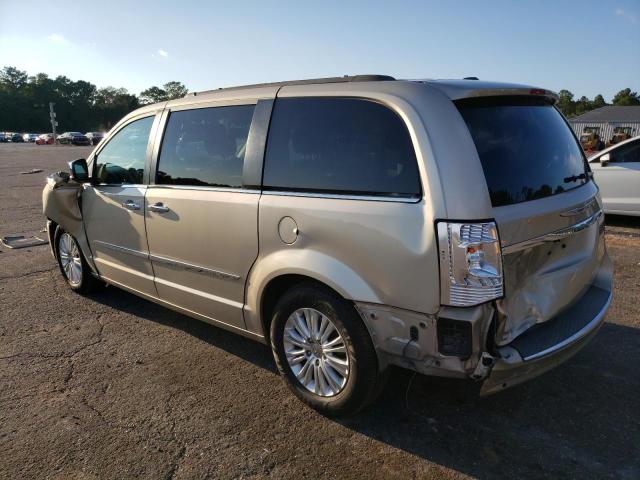 2C4RC1CG7DR779616 - 2013 CHRYSLER TOWN & COU TOURING L GOLD photo 2