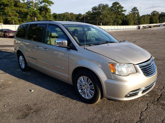 2C4RC1CG7DR779616 - 2013 CHRYSLER TOWN & COU TOURING L GOLD photo 4