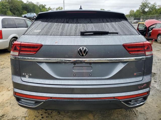 1V21E2CA3LC212186 - 2020 VOLKSWAGEN ATLAS CROS SE GRAY photo 6