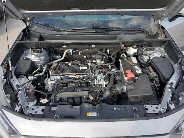 2T3W1RFV3MC162061 - 2021 TOYOTA RAV4 XLE SILVER photo 12