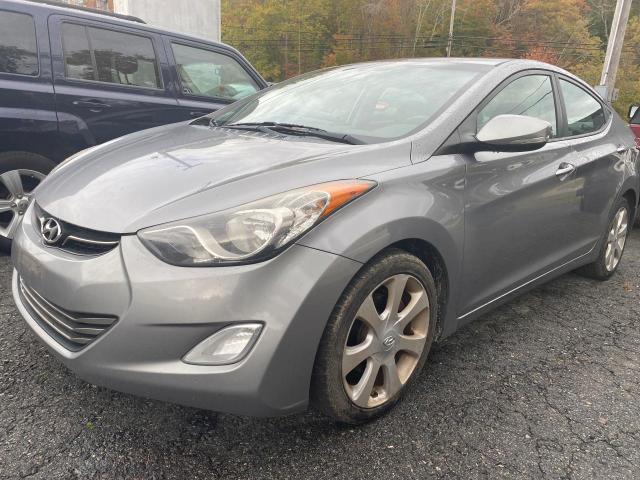 KMHDH4AE1CU323932 - 2012 HYUNDAI ELANTRA GLS GRAY photo 2