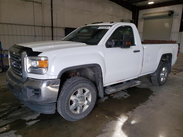 1GT021EG2FZ527886 - 2015 GMC SIERRA K3500 WHITE photo 1