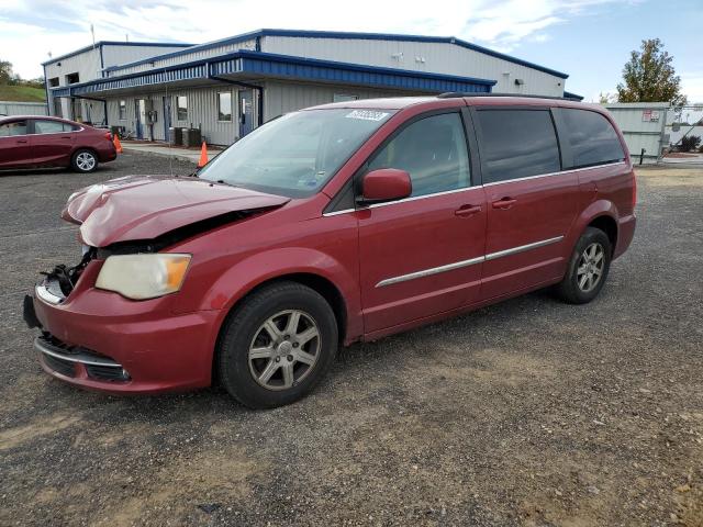 2C4RC1BG1CR150210 - 2012 CHRYSLER TOWN & COU TOURING BURGUNDY photo 1
