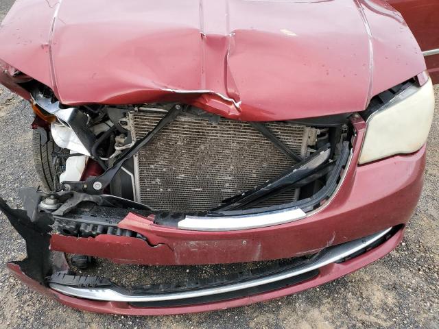 2C4RC1BG1CR150210 - 2012 CHRYSLER TOWN & COU TOURING BURGUNDY photo 12