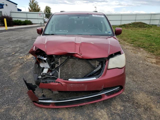 2C4RC1BG1CR150210 - 2012 CHRYSLER TOWN & COU TOURING BURGUNDY photo 5