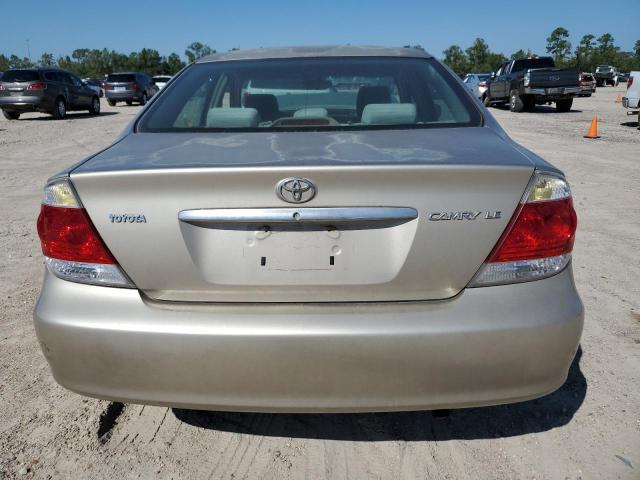 4T1BE32K75U567294 - 2005 TOYOTA CAMRY LE GOLD photo 6