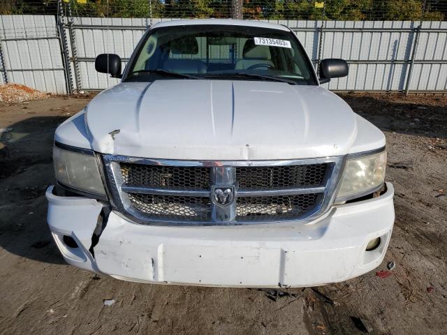 1D3HE42K78S524375 - 2008 DODGE DAKOTA SLT WHITE photo 5