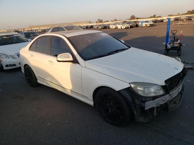 WDDGF56X09R061071 - 2009 MERCEDES-BENZ C 350 WHITE photo 4