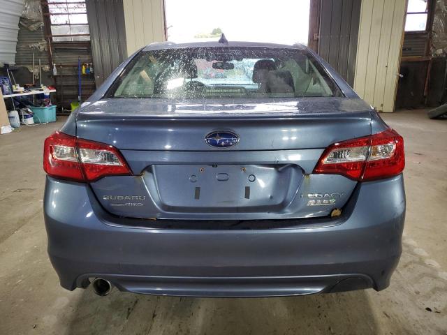 4S3BNAN62G3033801 - 2016 SUBARU LEGACY 2.5I LIMITED BLUE photo 6