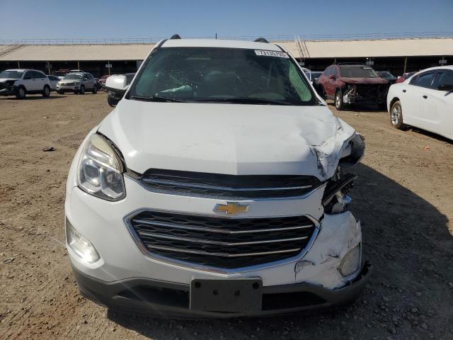 2GNALCEKXG6300323 - 2016 CHEVROLET EQUINOX LT WHITE photo 5