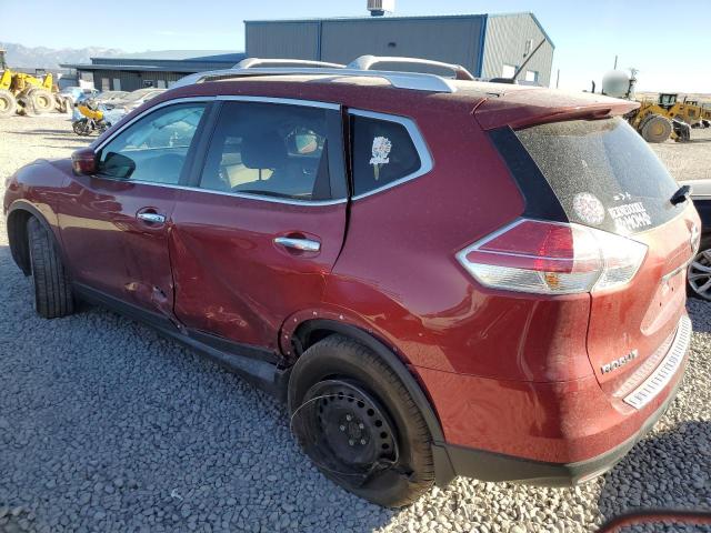 KNMAT2MV3GP673959 - 2016 NISSAN ROGUE S RED photo 2