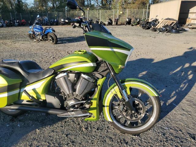 5VPYW36N0F3040061 - 2015 VICTORY MOTORCYCLES MAGNUM GREEN photo 5