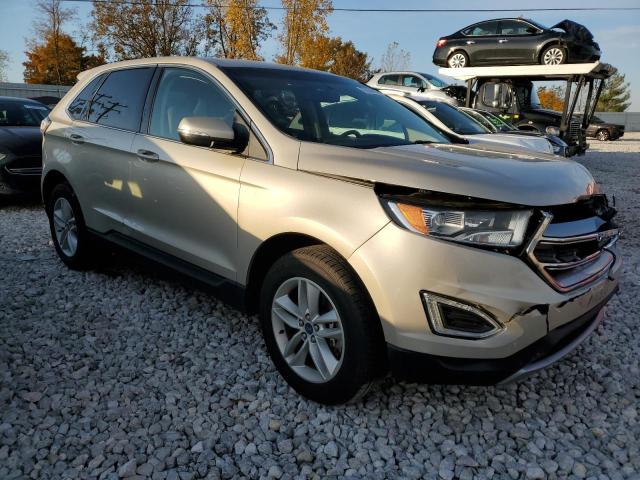 2FMPK4J8XHBC30767 - 2017 FORD EDGE SEL GOLD photo 4