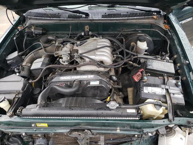 5TEGN92N22Z126232 - 2002 TOYOTA TACOMA DOUBLE CAB PRERUNNER GREEN photo 11