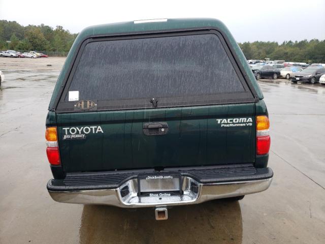 5TEGN92N22Z126232 - 2002 TOYOTA TACOMA DOUBLE CAB PRERUNNER GREEN photo 6