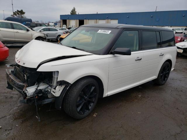 2FMHK6DT4JBA02012 - 2018 FORD FLEX LIMITED WHITE photo 1