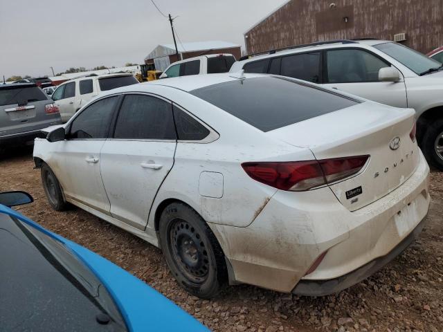 5NPE24AF3KH811422 - 2019 HYUNDAI SONATA SE WHITE photo 2