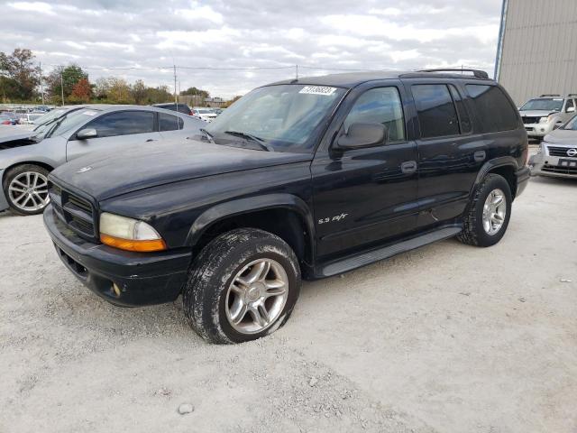 1B4HS78Z72F194547 - 2002 DODGE DURANGO R/T BLACK photo 1