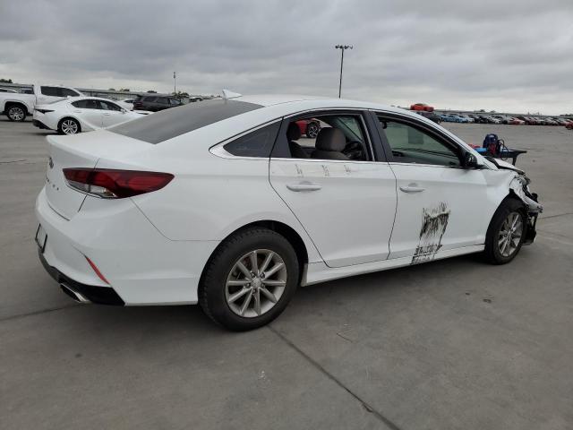 5NPE24AFXKH799222 - 2019 HYUNDAI SONATA SE WHITE photo 3