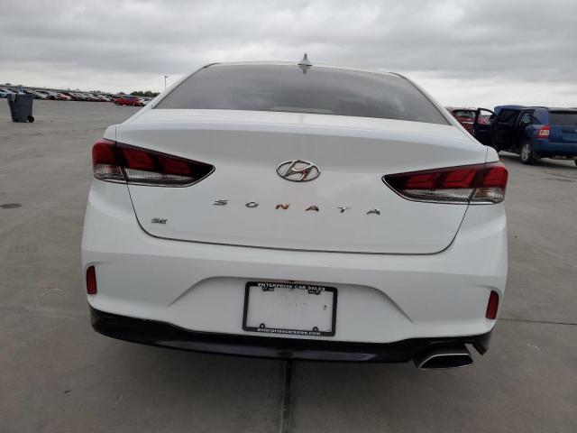 5NPE24AFXKH799222 - 2019 HYUNDAI SONATA SE WHITE photo 6