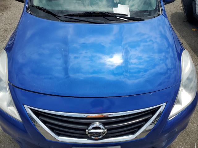 3N1CN7AP8DL821393 - 2013 NISSAN VERSA S BLUE photo 11