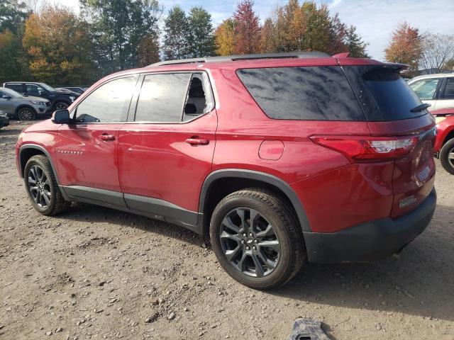 1GNERJKX6KJ103052 - 2019 CHEVROLET TRAVERSE RS RED photo 2