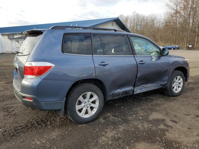 5TDBK3EH4CS138824 - 2012 TOYOTA HIGHLANDER BASE Көк фото 3