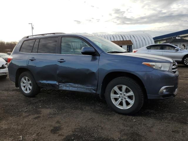 5TDBK3EH4CS138824 - 2012 TOYOTA HIGHLANDER BASE Көк фото 4