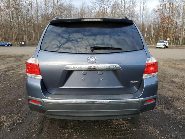 5TDBK3EH4CS138824 - 2012 TOYOTA HIGHLANDER BASE Көк фото 6