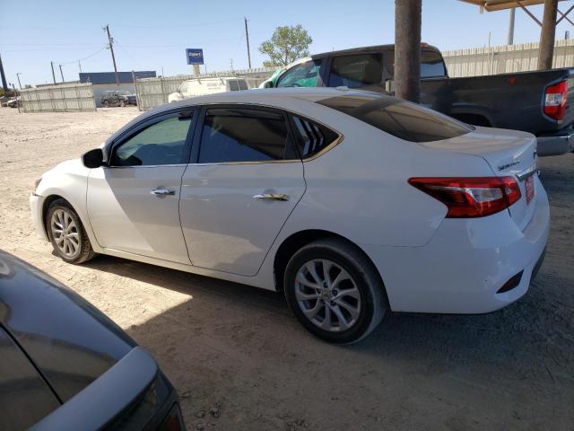 3N1AB7APXKY357278 - 2019 NISSAN SENTRA S WHITE photo 2