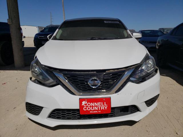 3N1AB7APXKY357278 - 2019 NISSAN SENTRA S WHITE photo 5