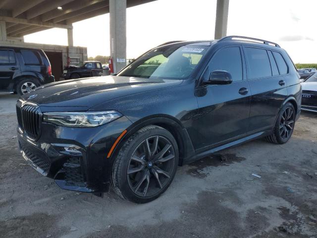 5UXCW2C03M9H63166 - 2021 BMW X7 XDRIVE40I BLACK photo 1