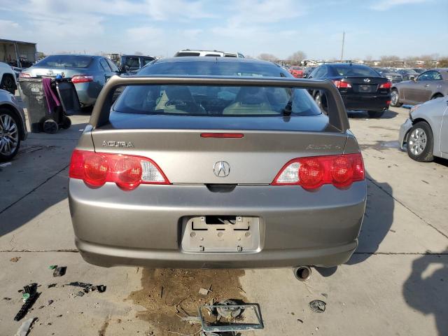 JH4DC53084S001715 - 2004 ACURA RSX TYPE-S GRAY photo 6