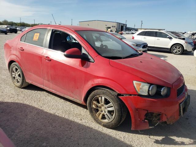 1G1JC5SH8F4118979 - 2015 CHEVROLET SONIC LT RED photo 4