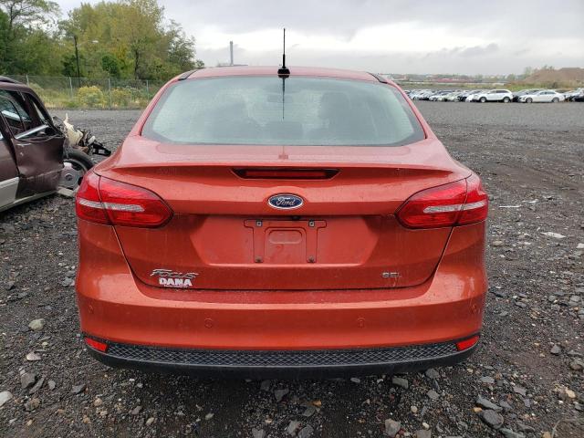 1FADP3H21JL298262 - 2018 FORD FOCUS SEL ORANGE photo 6